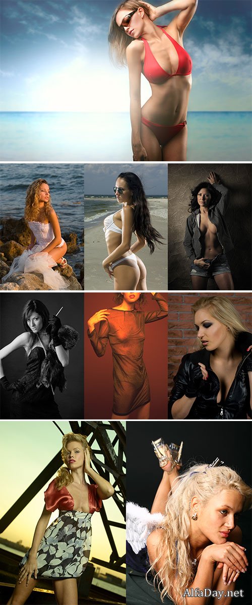 Stock Image Beautiful model woman