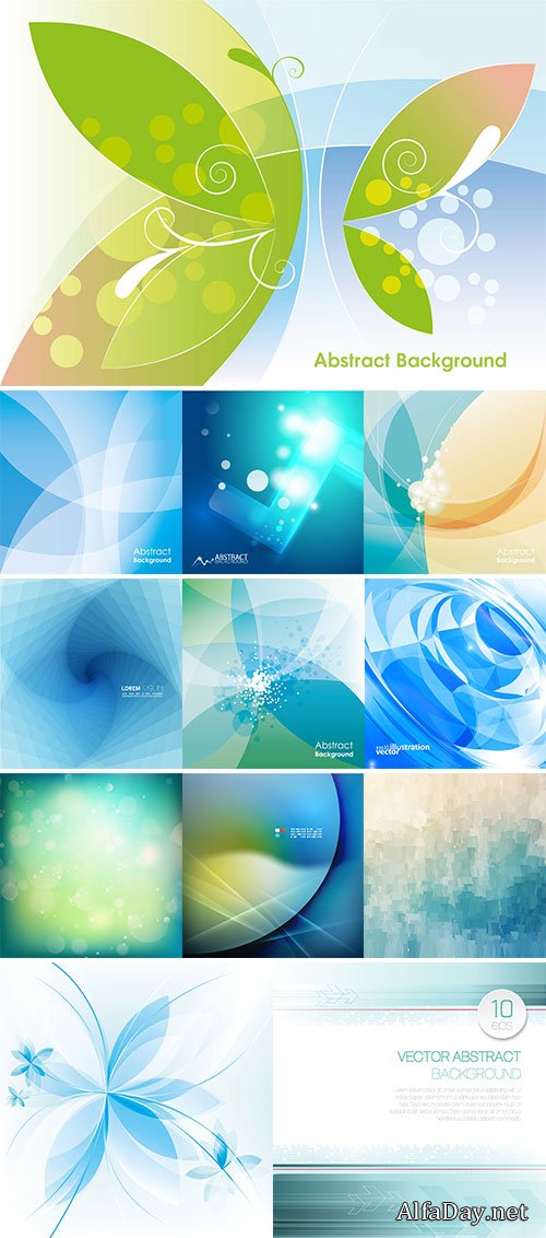 Abstract blue background Stock vector