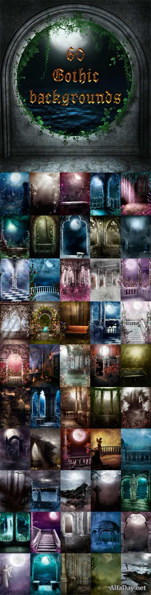���������� ���� - ��������� ������� / Gothic backgrounds