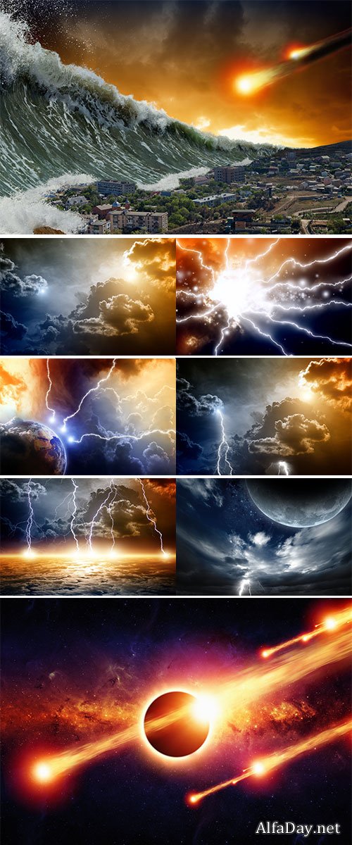 Stock Image Dramatic apocalyptic background