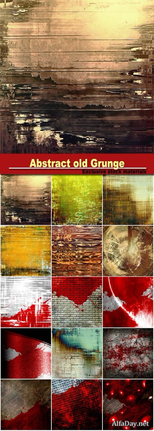 Abstract backgrounds old Grunge