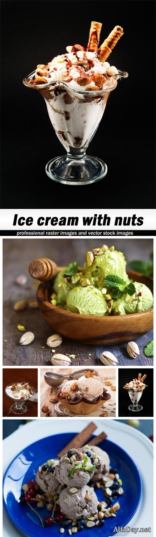 ��������� � ������� ���� / Ice cream with nuts