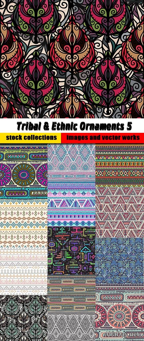 Tribal Ethnic Ornaments 5
