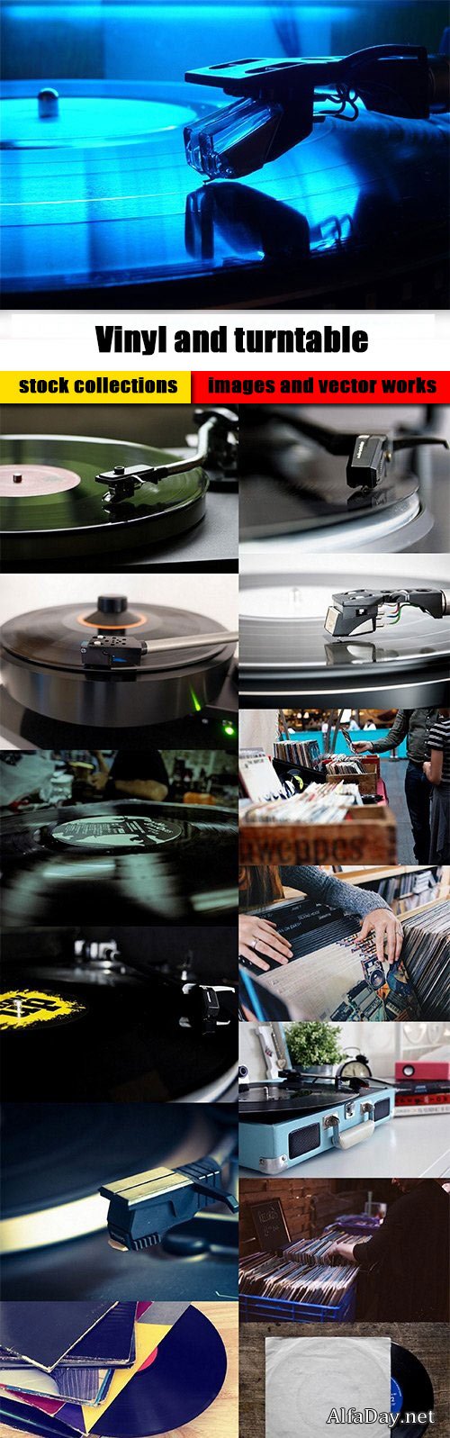 Vinyl and turntable