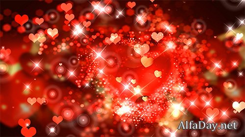 Romantic background Valentine's Day