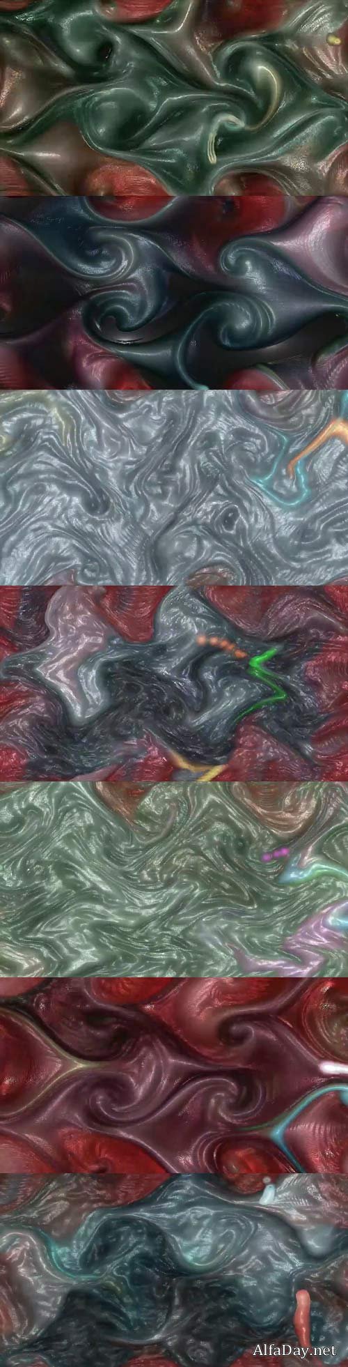 Viscous video background