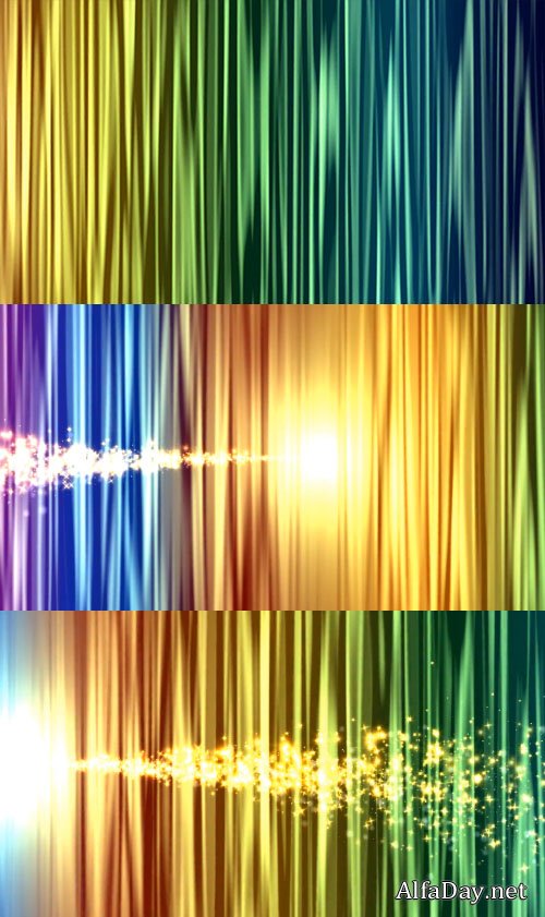 Sparkling Rainbow Curtains Wipes