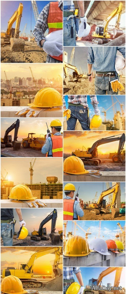 Safety Helmet Engineering Construction worker equipment 13X JPEG