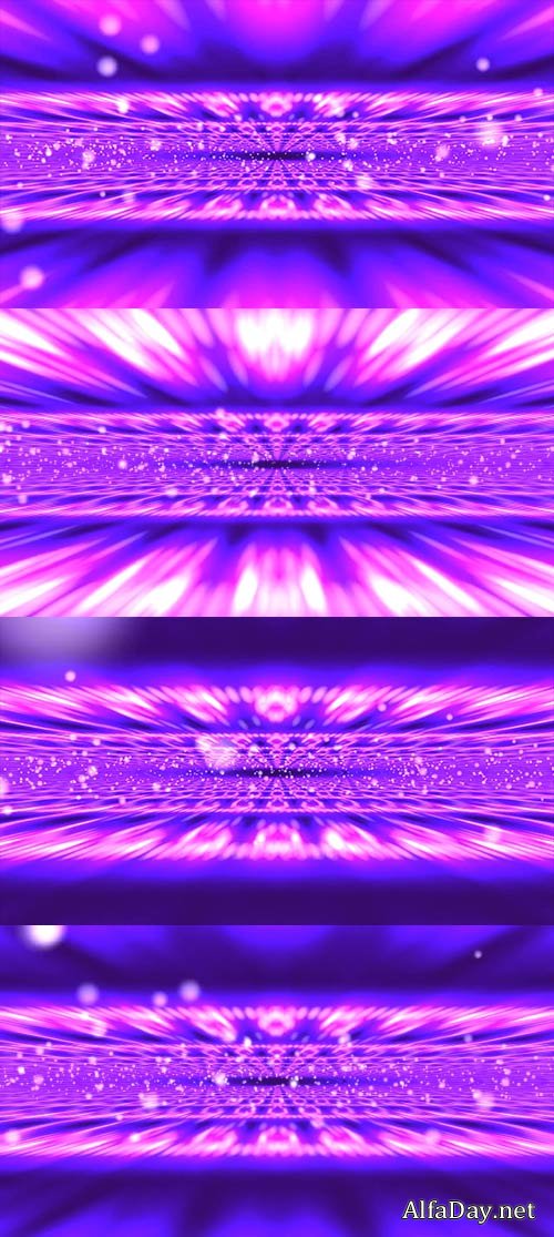 Purple Blue Horizon Rush