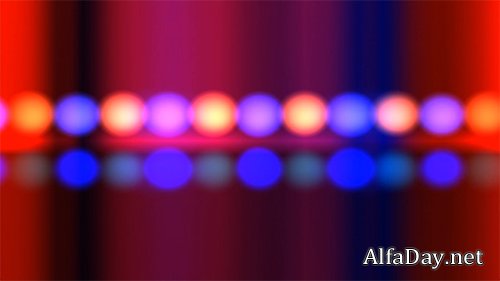 Red Blue Gradients Lights Bar