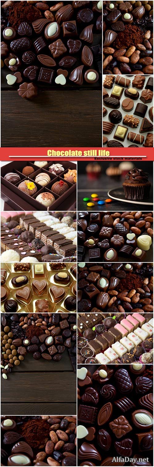 Chocolate still life