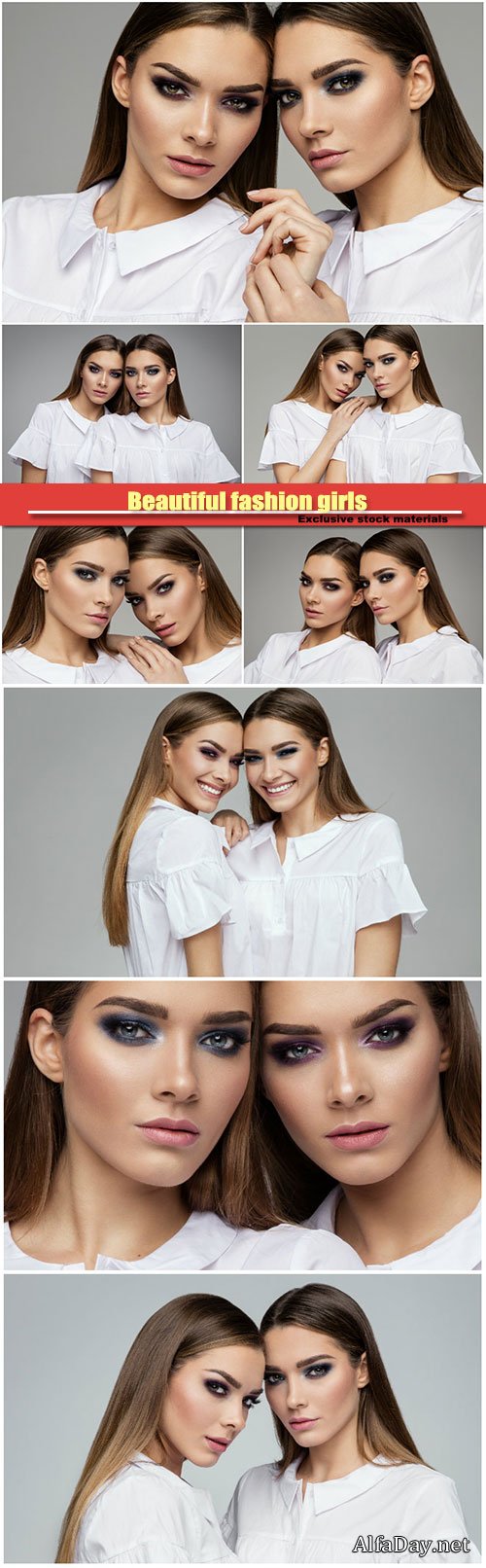 Beautiful fashion girls