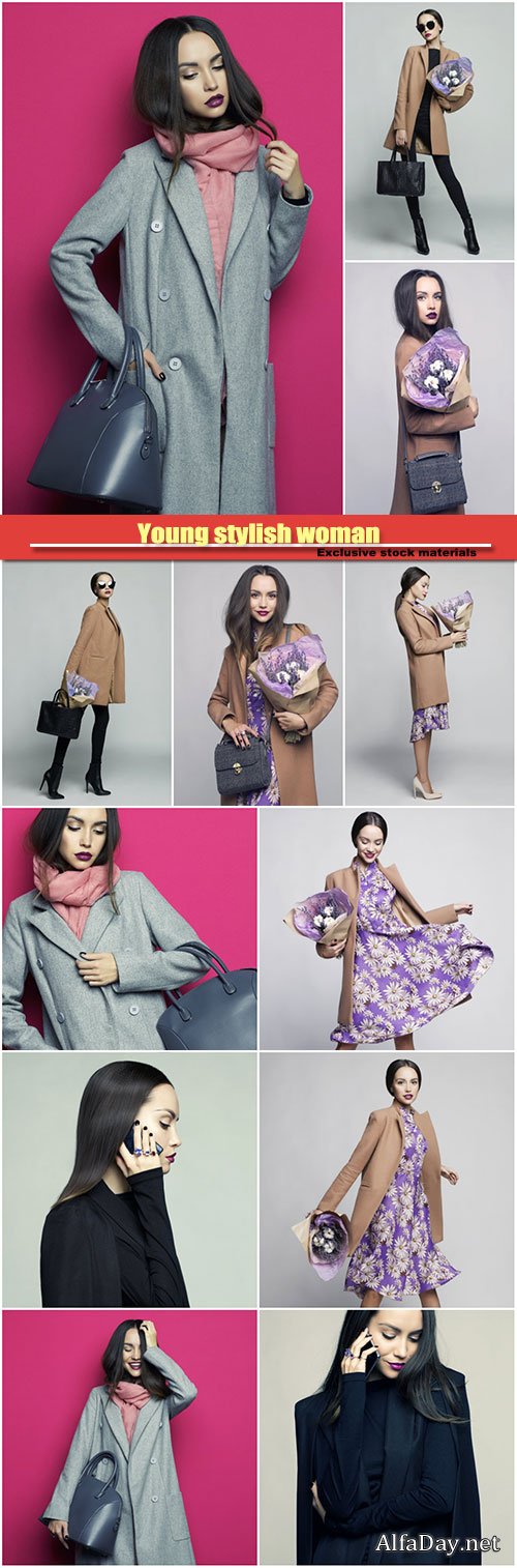 Young stylish woman
