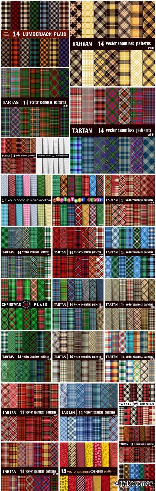 Seamless Pattern Collection #143 - 25 Vector