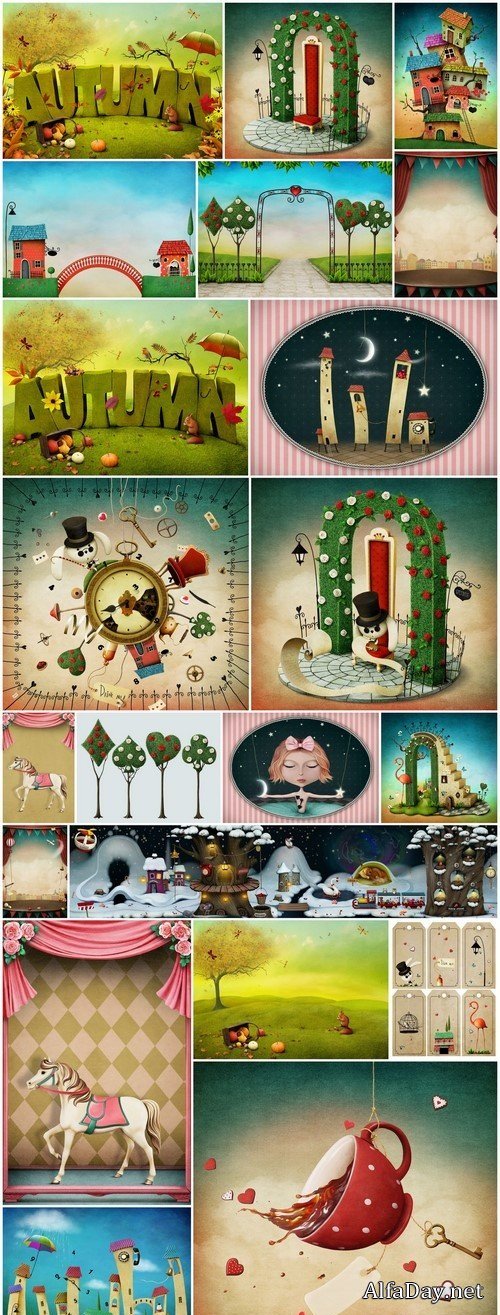 Fantasy and Art Illustrations #6 21X JPEG