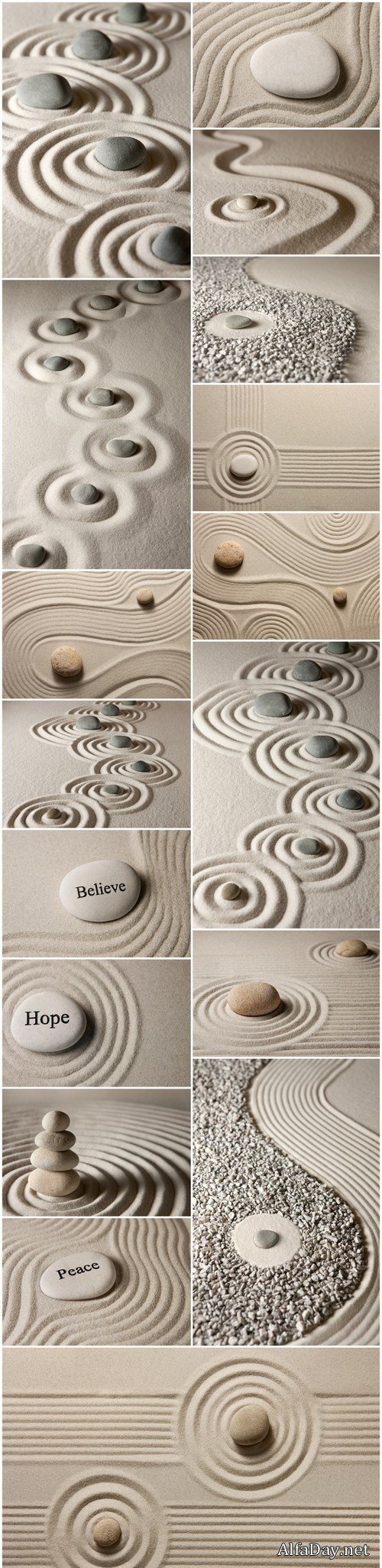 Zen stones - 17xUHQ JPEG