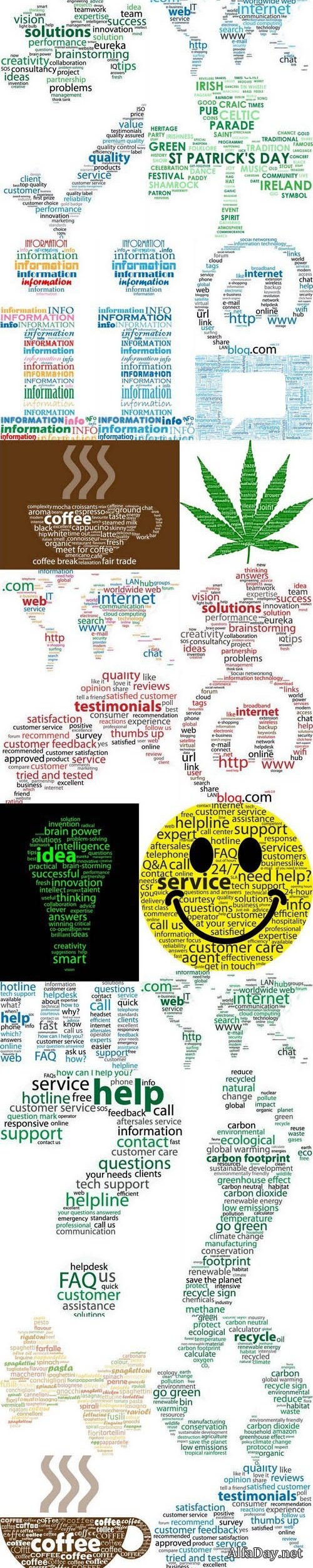 Tag Cloud 2 - 26xEPS