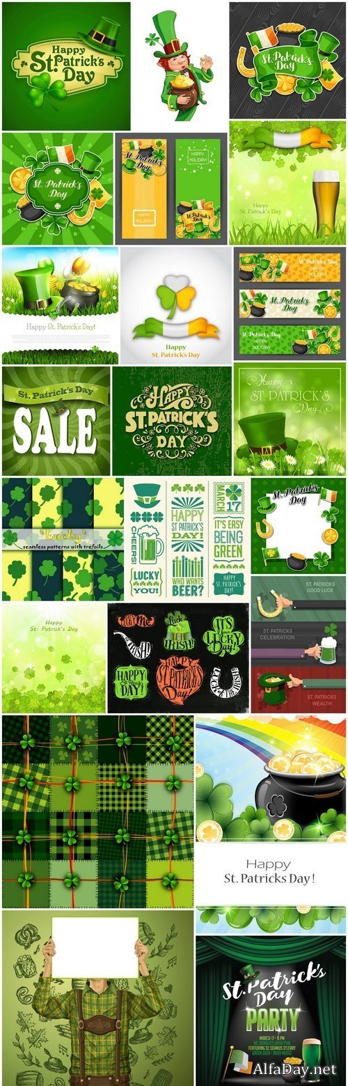 St. Patricks Day Irish Style #4 - 22 Vector