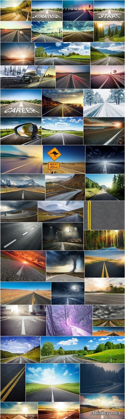 Roads and highway - 50xUHQ JPEG