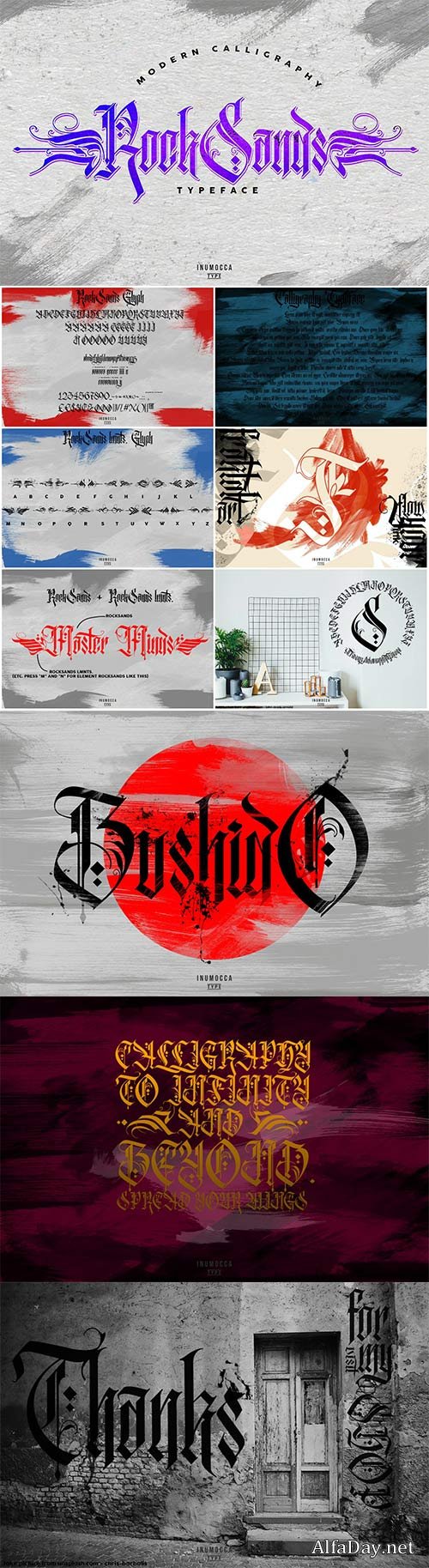 RockSands Typeface Fonts