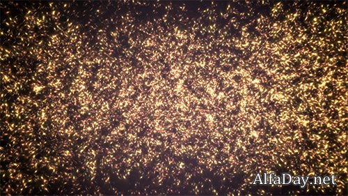 Golden Particles  Effect