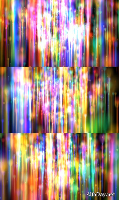 Colorful Party Particles