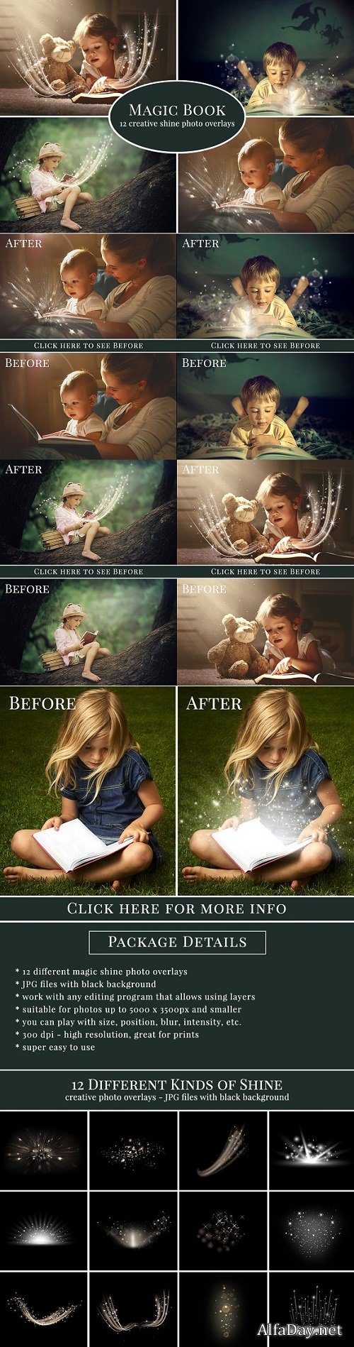 ��������� �����, �����������, �������� ������� ��������� �� ���� / Magic Book photo overlays 1615040
