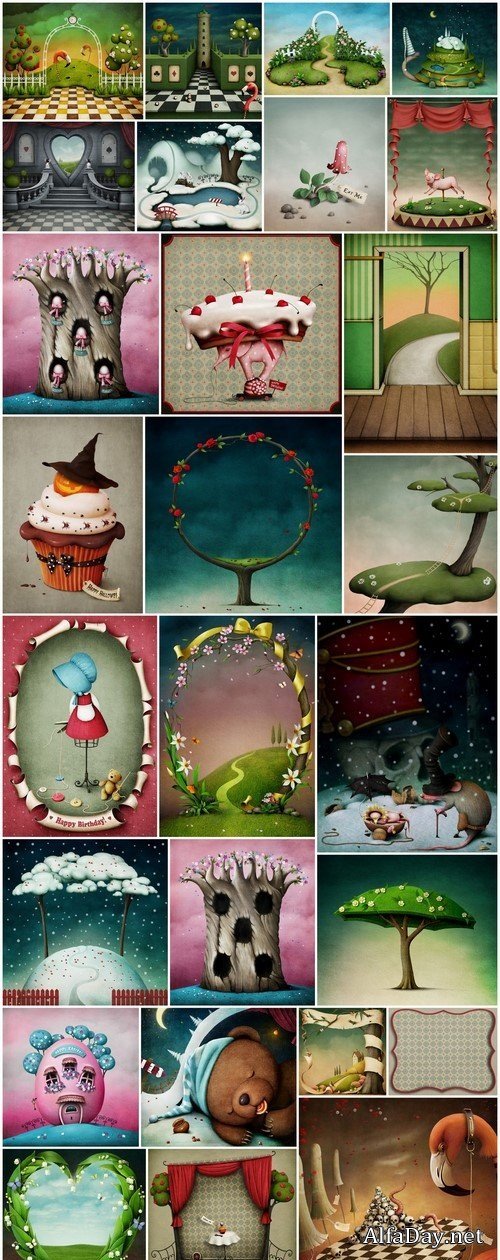 Fantasy and Art Illustrations #9 27X JPEG