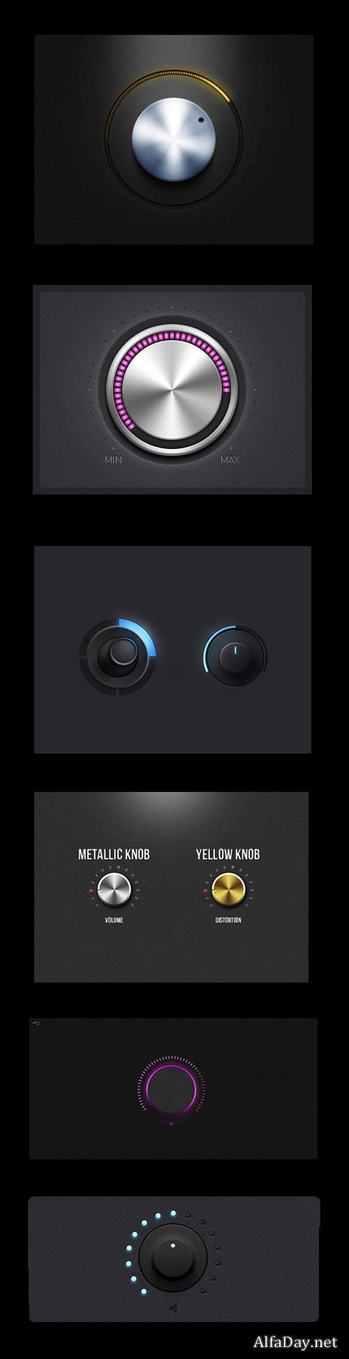 Knob PSD