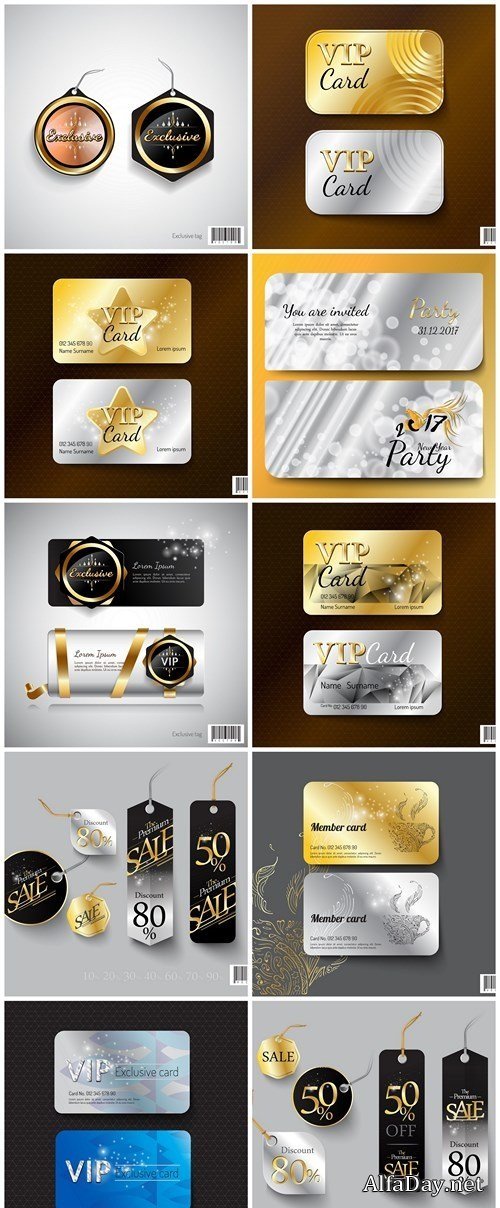Luxury Card Tag Design