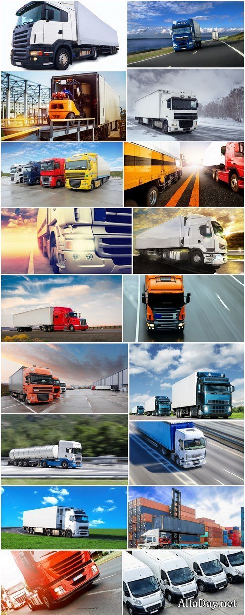 Cargo Delivery Truck - 21 HQ Images