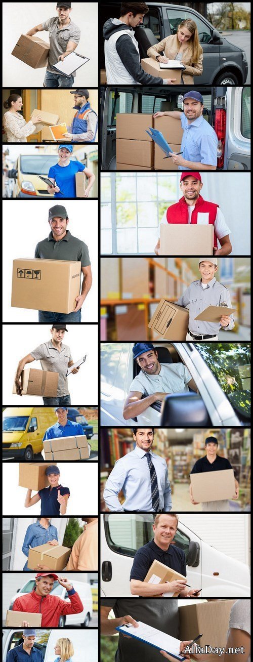 Delivery Courier - 18 HQ Images