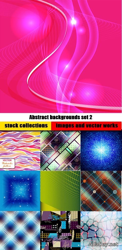 Abstract backgrounds set 2