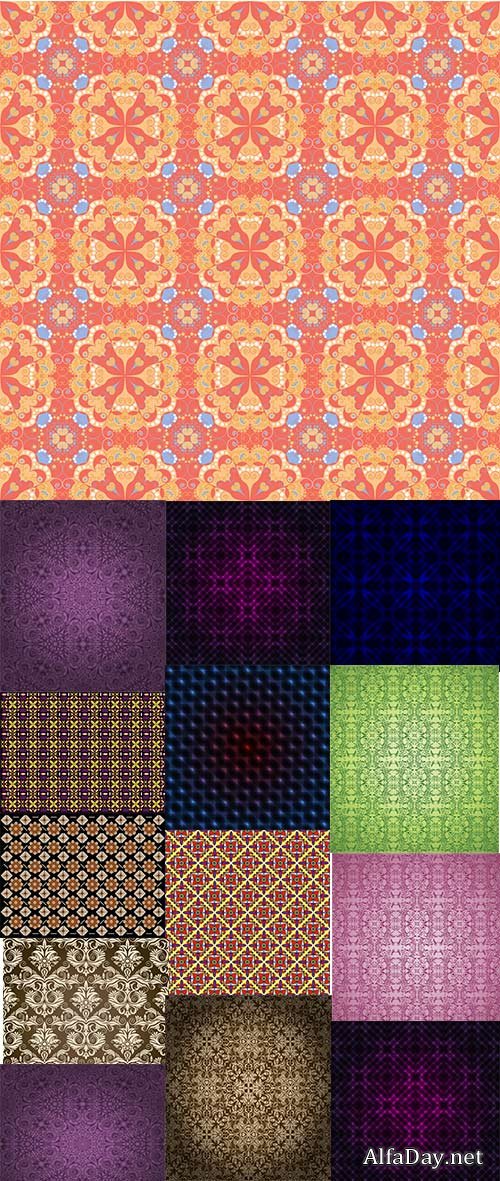 Vector patterns backgrounds 22 eps