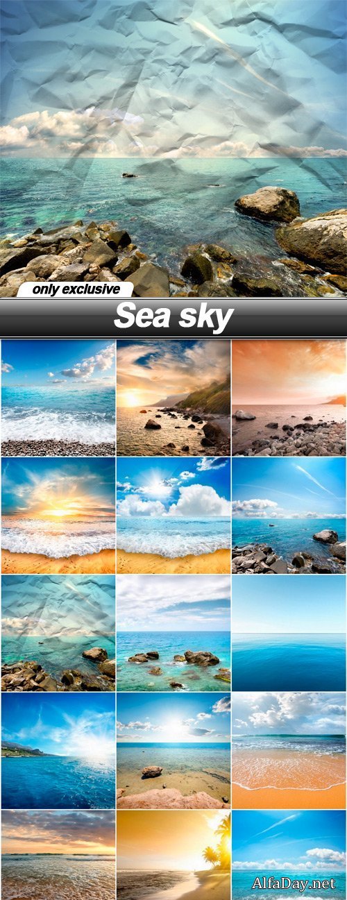 Sea sky - 15 UHQ JPEG
