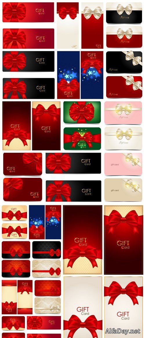 Shining Gift Card - 21 Vector