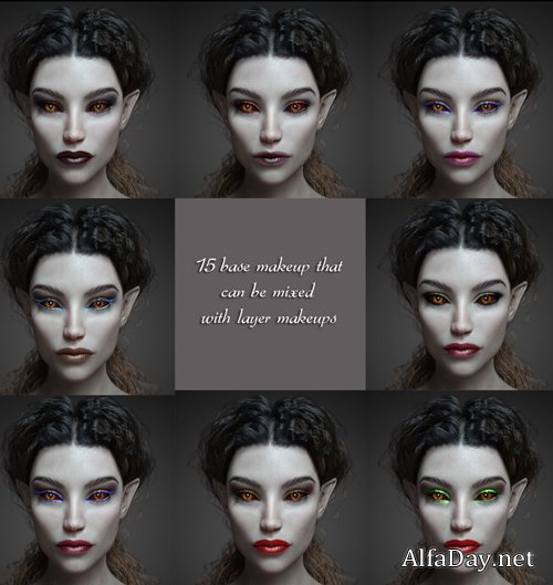 Raquel Vampire Expansion for G3F/G8F