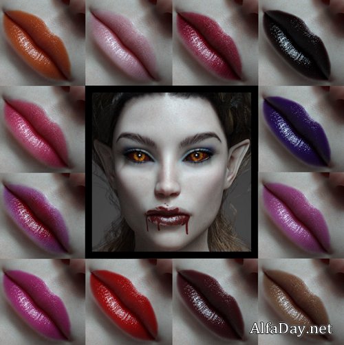 Raquel Vampire Expansion for G3F/G8F