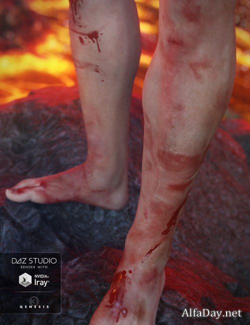 Additional Blood Layers for Genesis 3 Male(s)