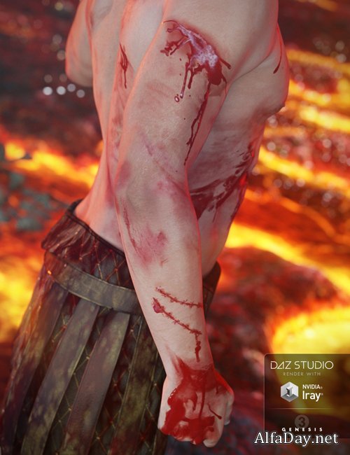 Additional Blood Layers for Genesis 3 Male(s)