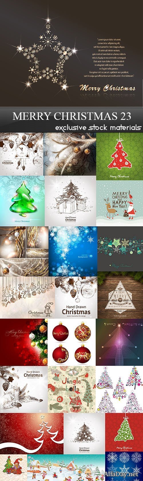 Merry Christmas 23, 25xEPS