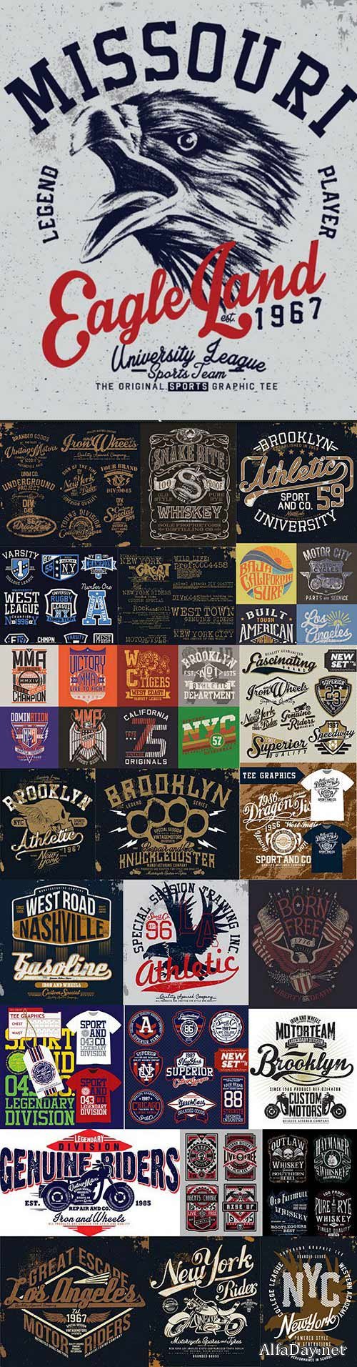 Design �lements for T-Shirts 25xEPS