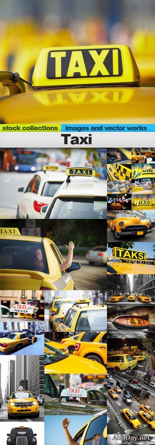 Taxi 1, 25xJPG