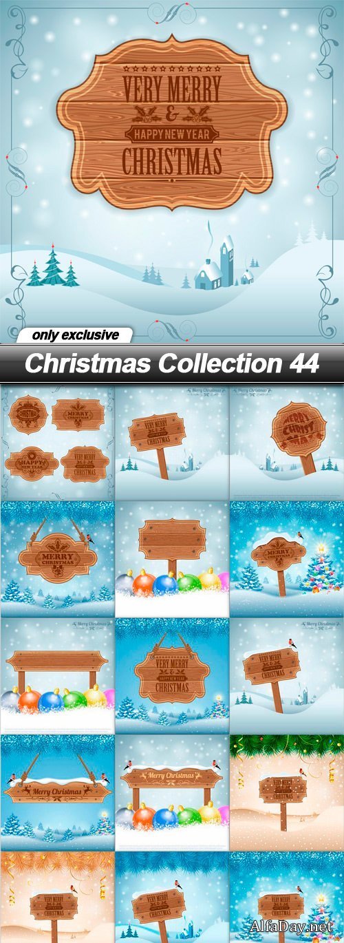 Christmas Collection 44 - 16 EPS