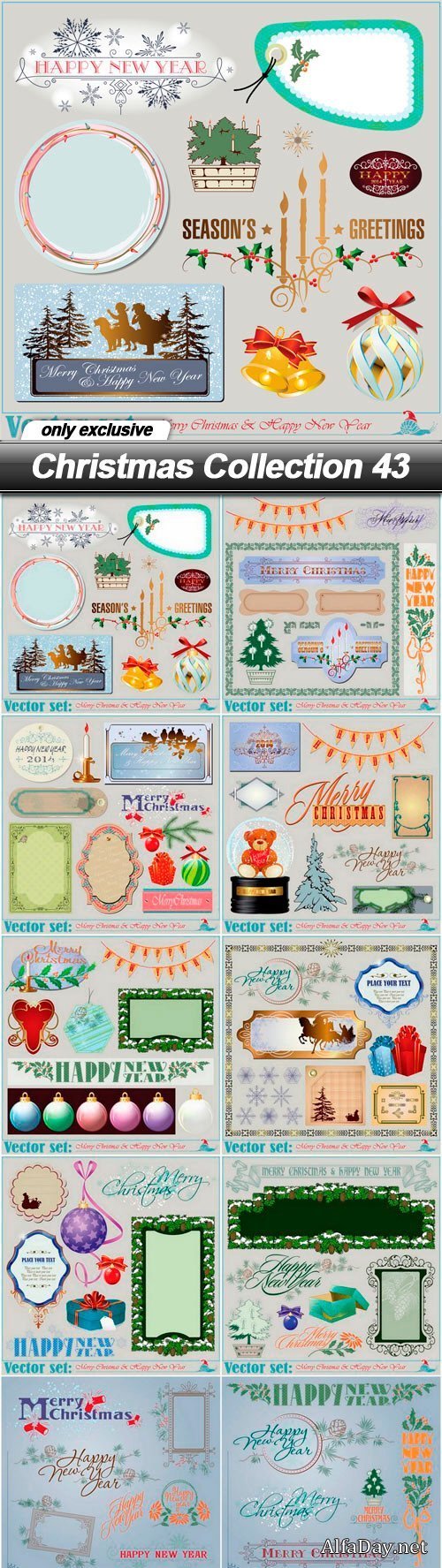 Christmas Collection 43 - 10 EPS