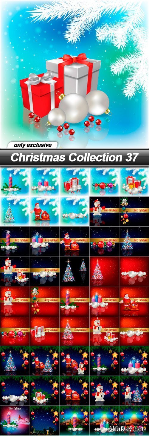 Christmas Collection 37 - 50 EPS