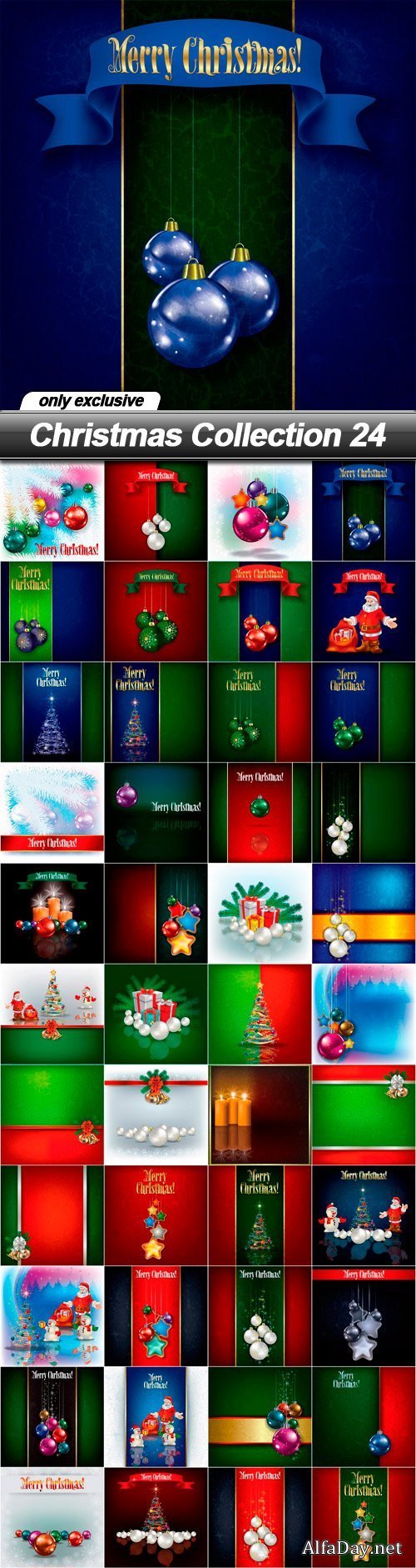 Christmas Collection 24 - 48 EPS