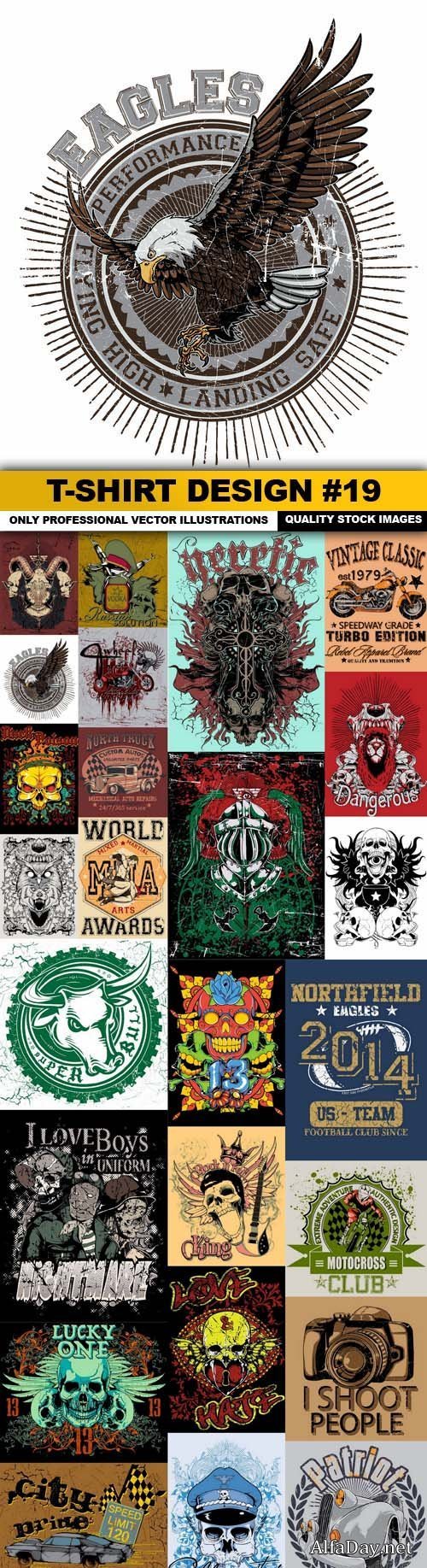 T-Shirt Design #19 - 25xEPS