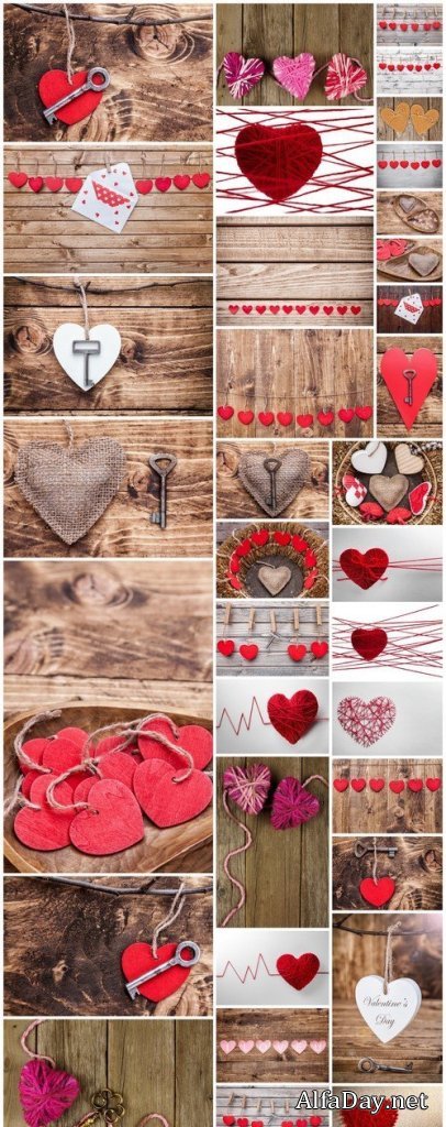 Love concept Old key and a heart on wooden background 35X JPEG