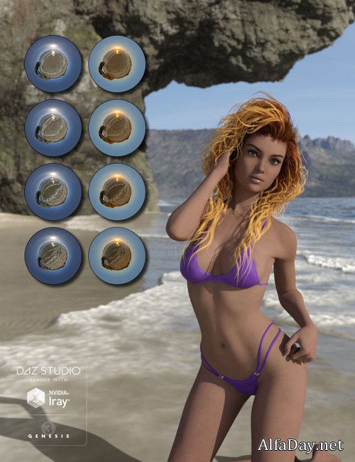 Fantasy IBL - Rock Arch Beach HDRI